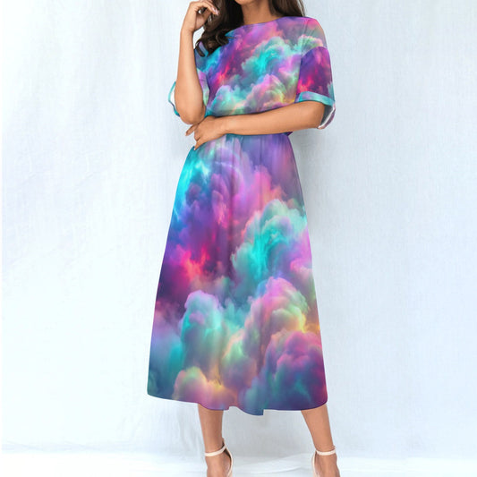 Women's Elastic Waist Dress