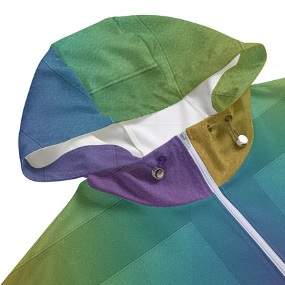 Unisex Pullover Jacket With Zipper Closure