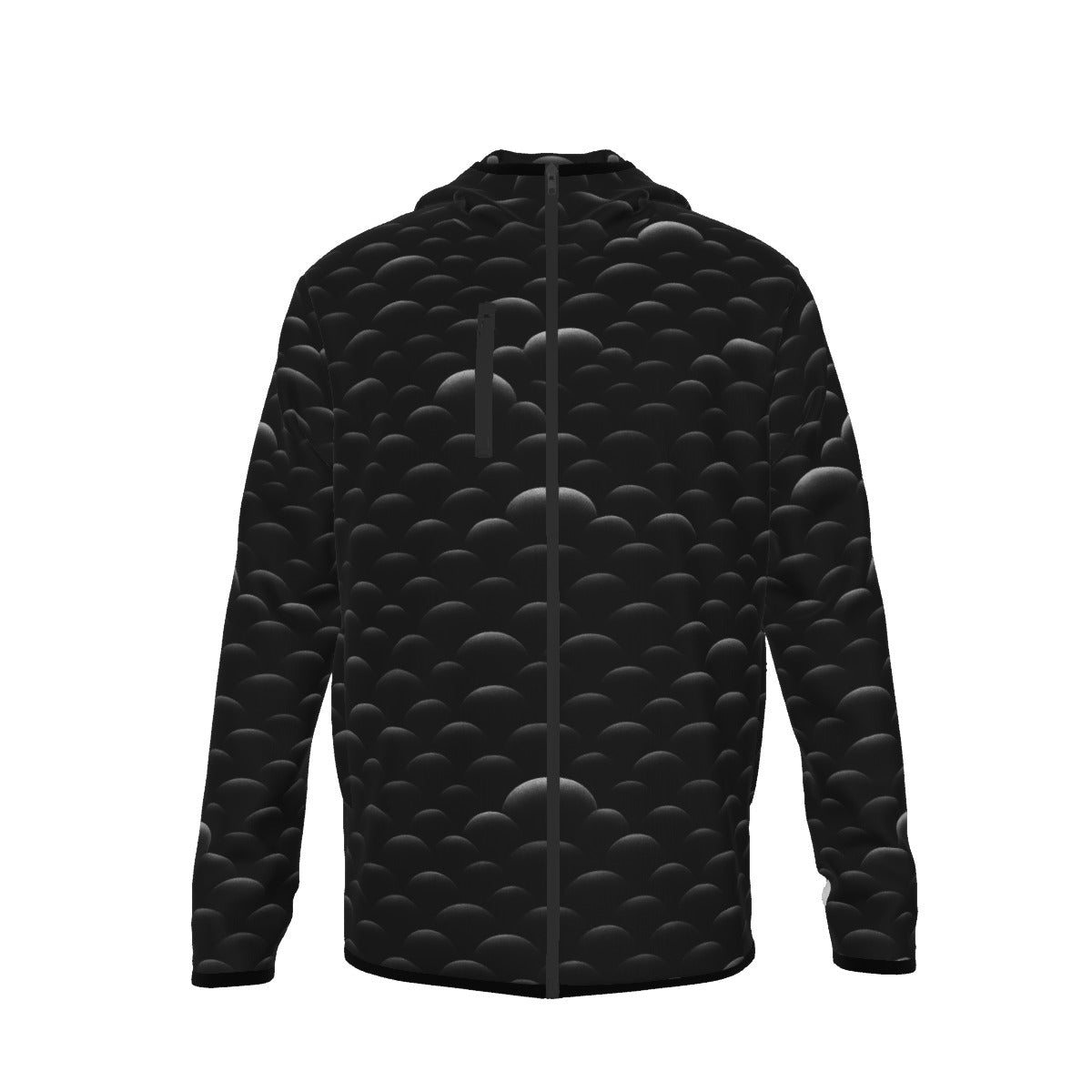 Men's Stylish Hoodie with Thumb Hole Design - view 1