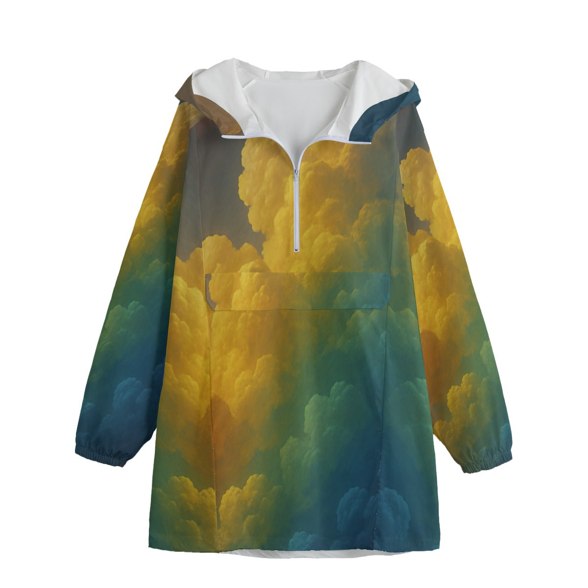 Unisex Windbreaker Long Jacket