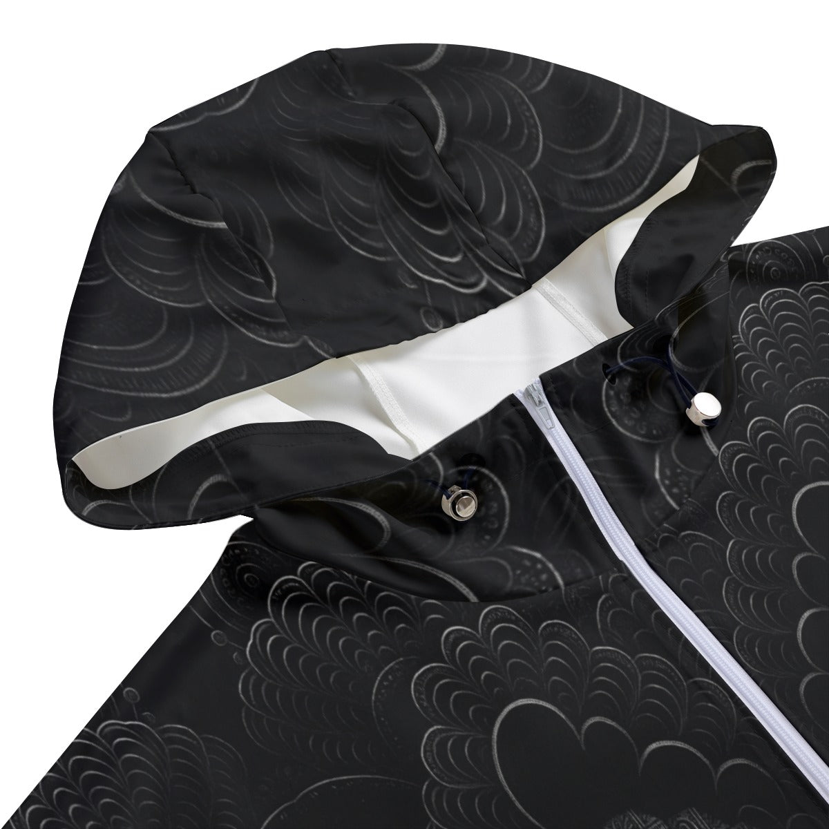 Unisex Pullover Jacket With Zipper Closure