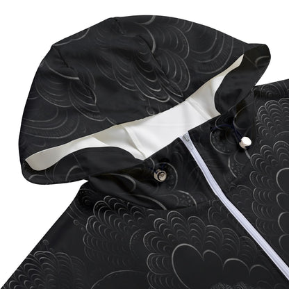 Unisex Pullover Jacket With Zipper Closure