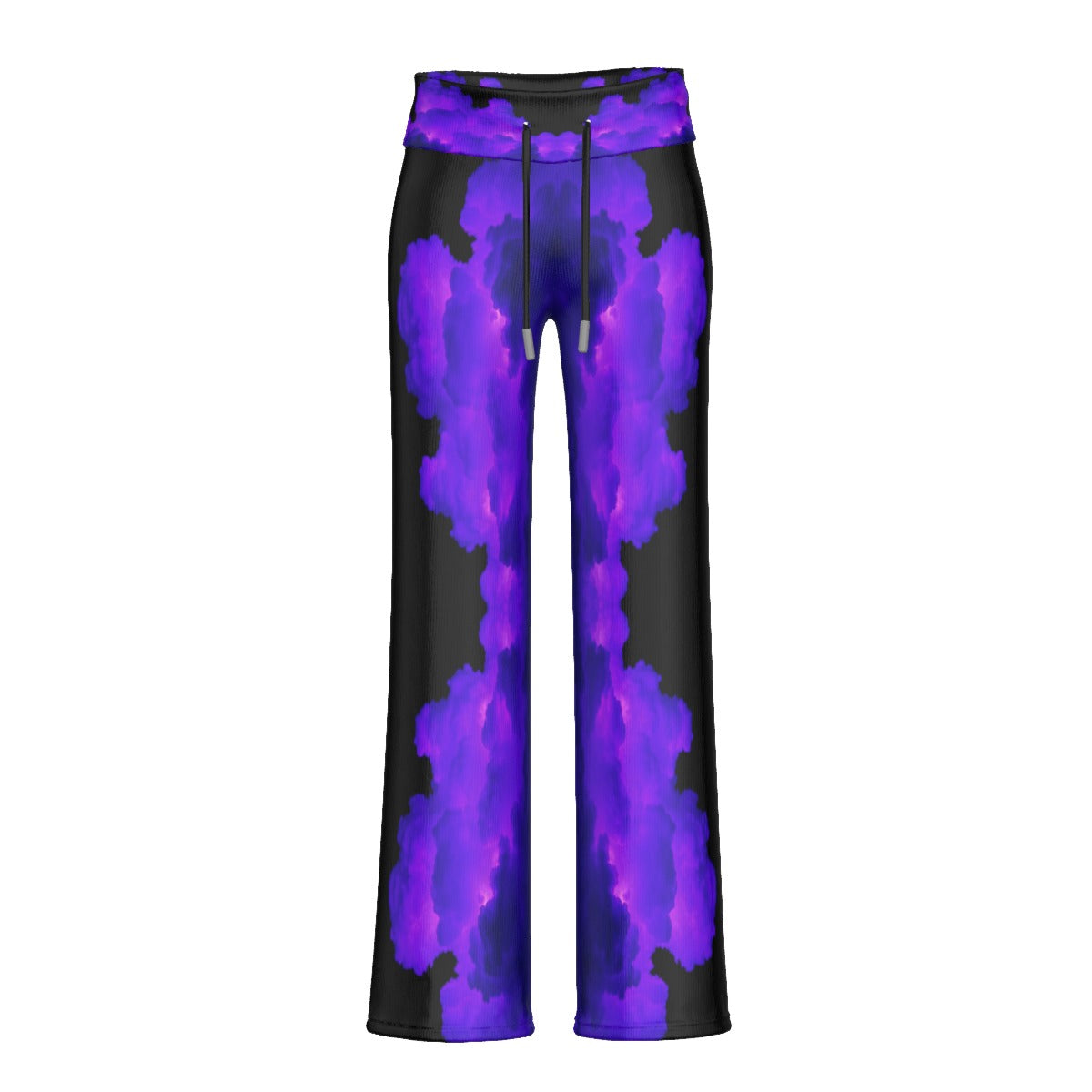 Women's High-waisted Straight-leg Trousers