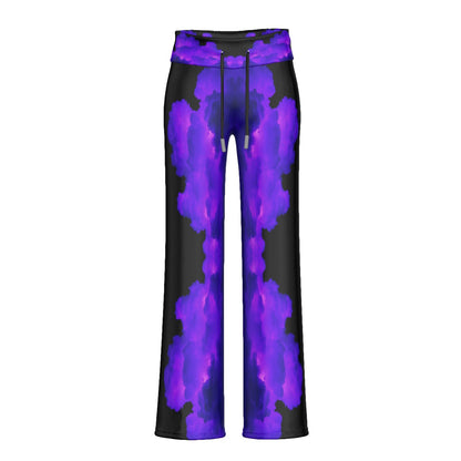 Women's High-waisted Straight-leg Trousers