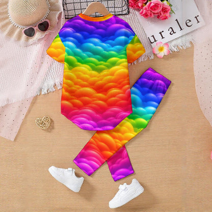 Kids' Casual Top and Pants Set