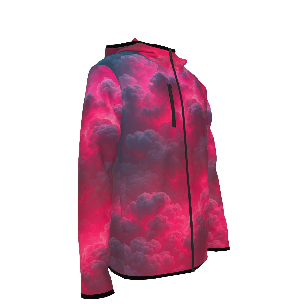 Men's Stylish Hoodie with Thumb Hole Design - view 4