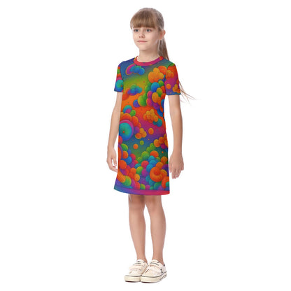 Unisex Kid's Short Sleeve Dress