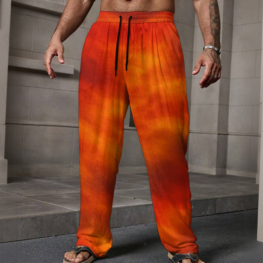 Men's Loose Casual Pants With Pocket