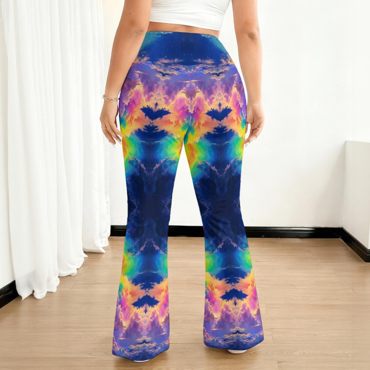 All-over print Women's Flare Yoga Pants