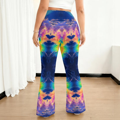 All-over print Women's Flare Yoga Pants