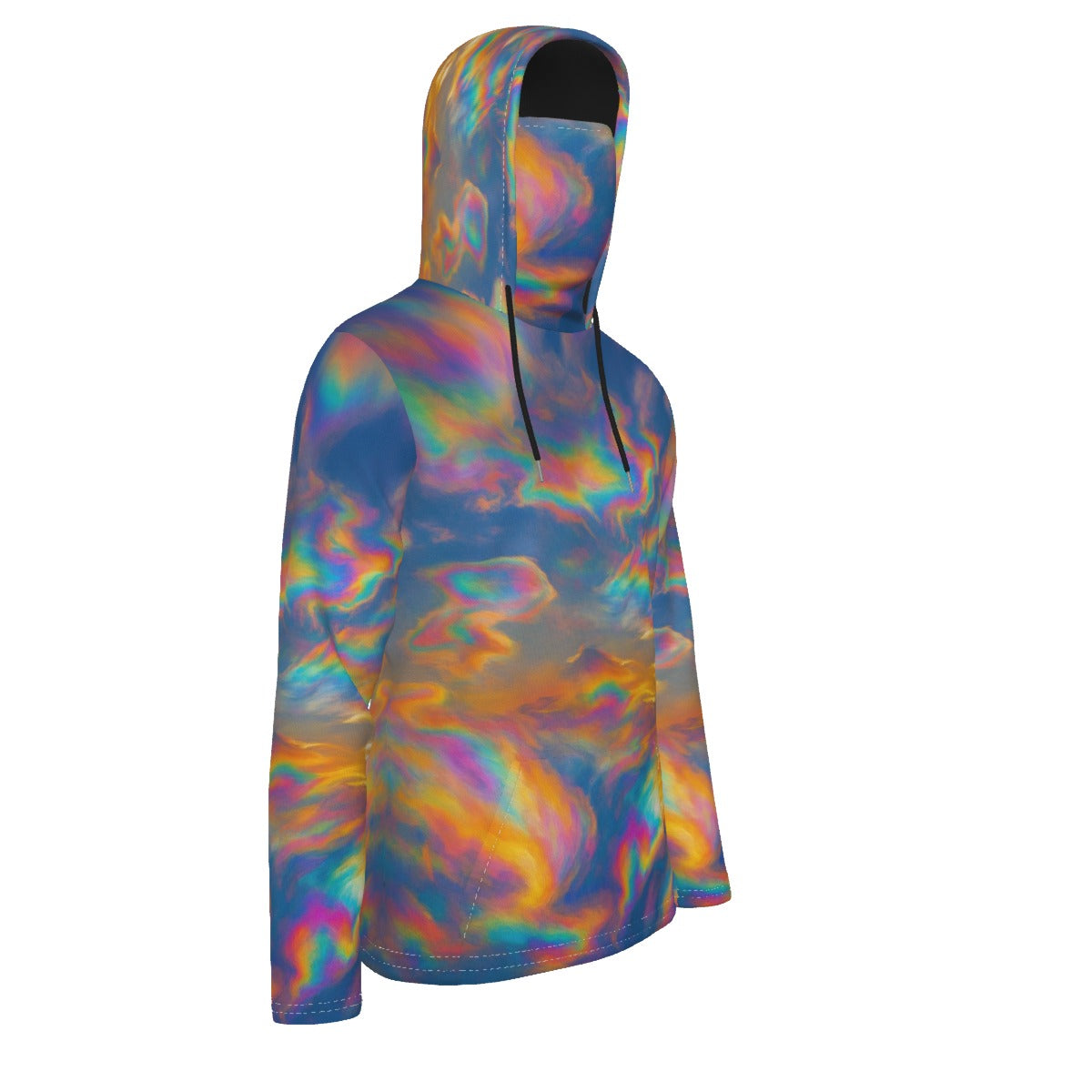 Men's Pullover Hoodie With Mask - view 4