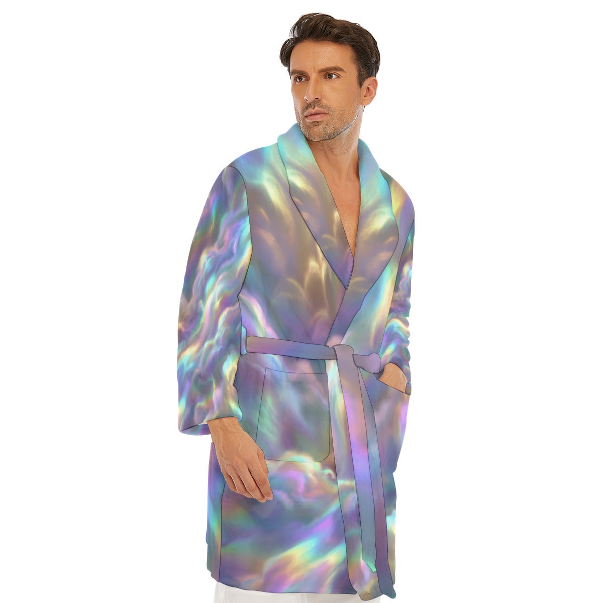 Men's Borg Fleece Robe