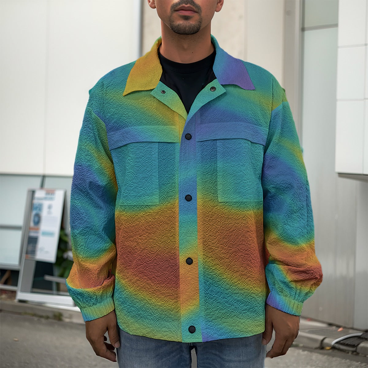 Men's Casual Lapel Jacket