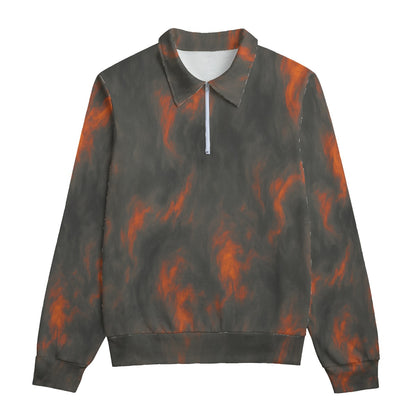 Unisex Lapel Sweatshirt | 310GSM Cotton