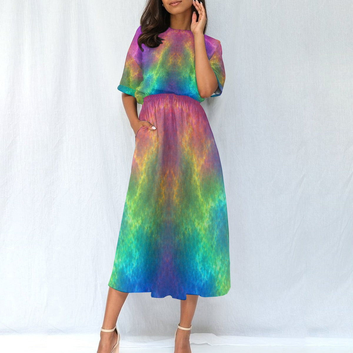 Women's Elastic Waist Dress