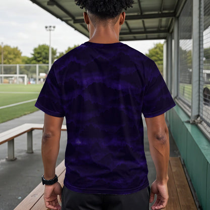 Unisex Drop Shoulder Crew Neck T-Shirt