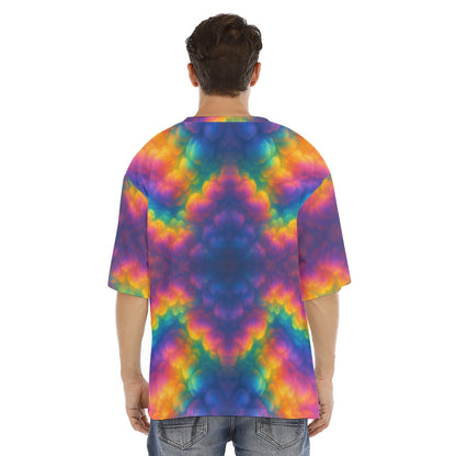 Men's Drop Shoulder T-shirt With Short Sleeve