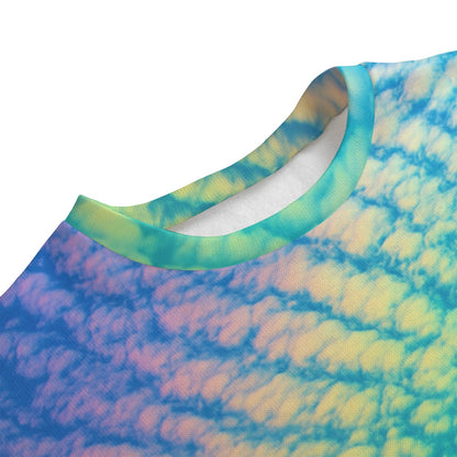 Unisex Drop-shoulder Knitted Fleece Sweater - view 3