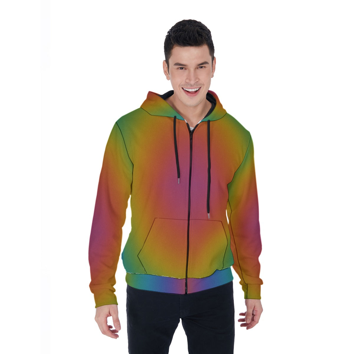 Men's Mirco Fleece Zip Up Hoodie