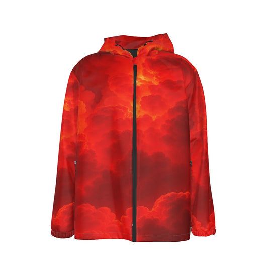 Men's Hooded Zipper Windproof Jacket