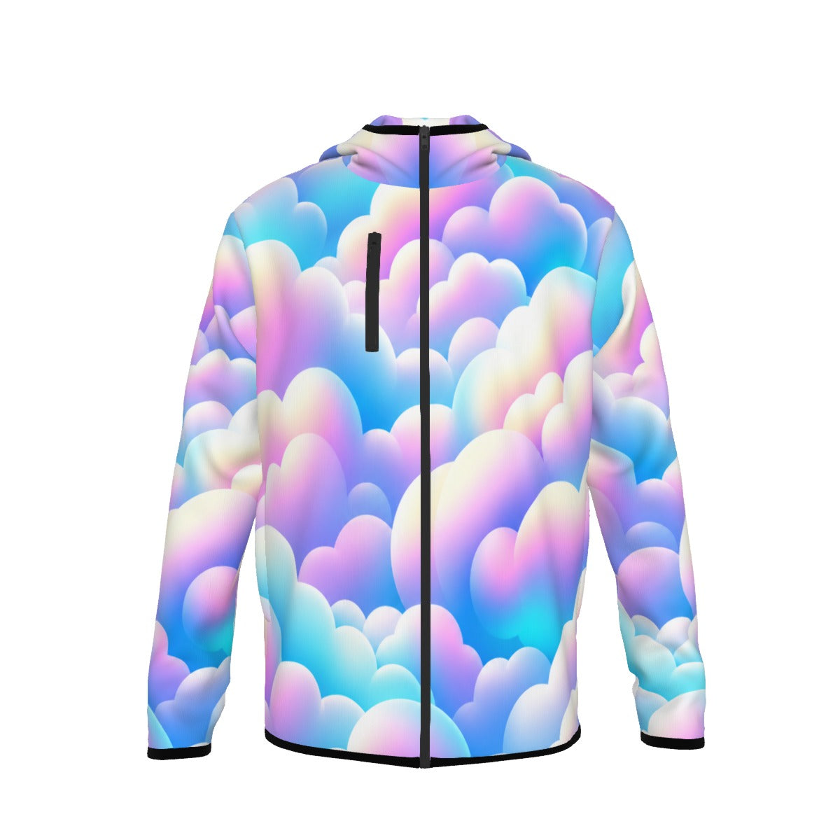 Men's Stylish Hoodie with Thumb Hole Design - view 1