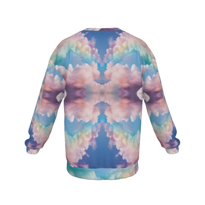Men's Drop Shoulder Round Neck Long-Sleeved Sweatshirt