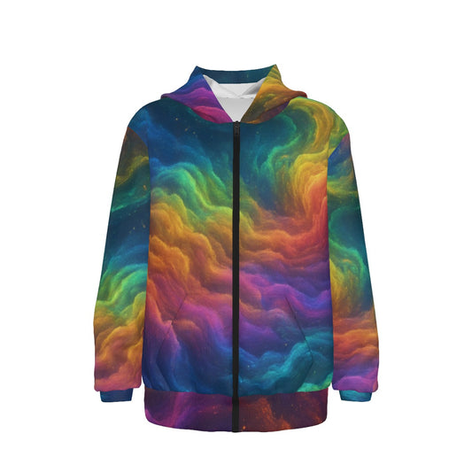 Unisex Kid's Heavy Fleece Zip Up Hoodie