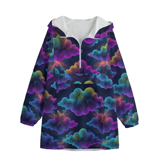 Unisex Windbreaker Long Jacket