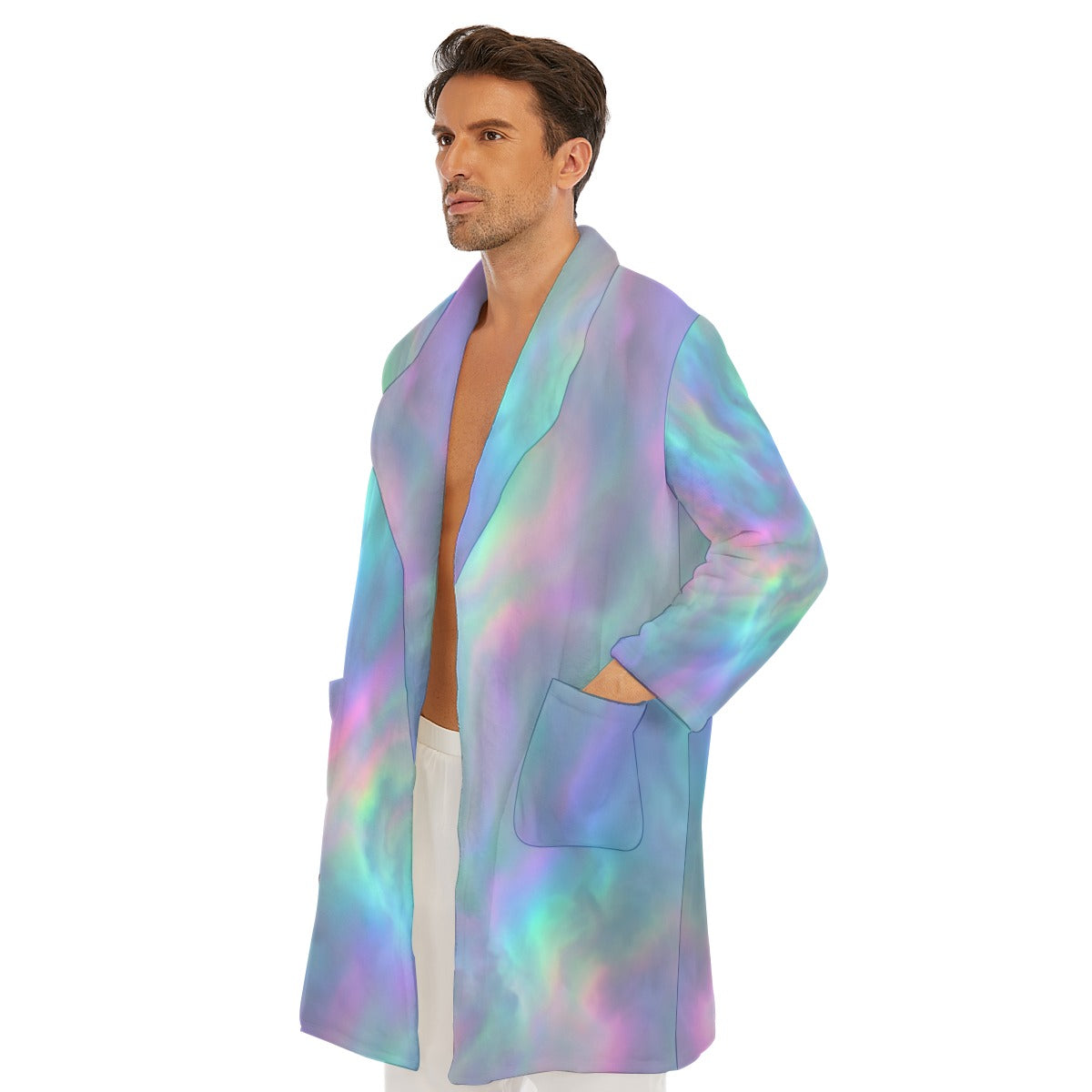 Men's Borg Fleece Robe