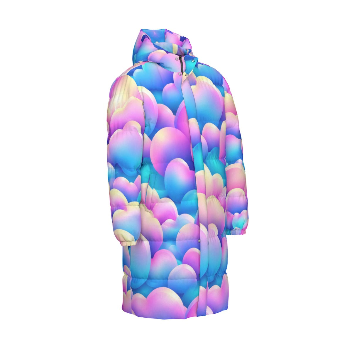 Unisex Long Down Jacket