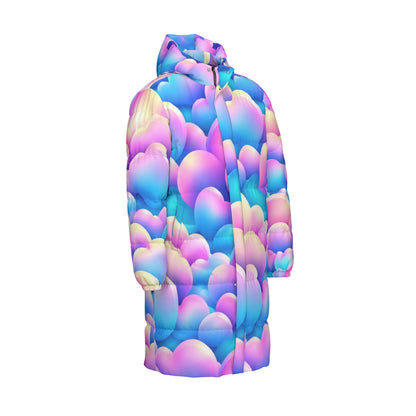 Unisex Long Down Jacket