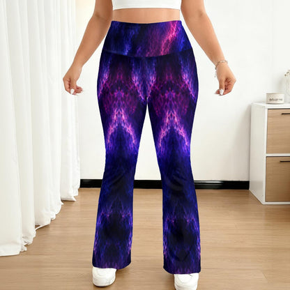 All-over print Women's Flare Yoga Pants