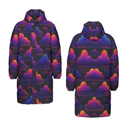 Unisex Long Down Jacket