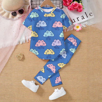Kids' Casual Top and Pants Set