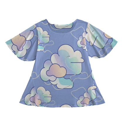 Women's Round Neck T-shirt With Short Sleeve