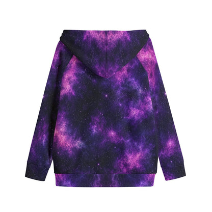 Children’s Zip-Up Raglan-Sleeve Hoodie | 310 GSM Cotton - view 2