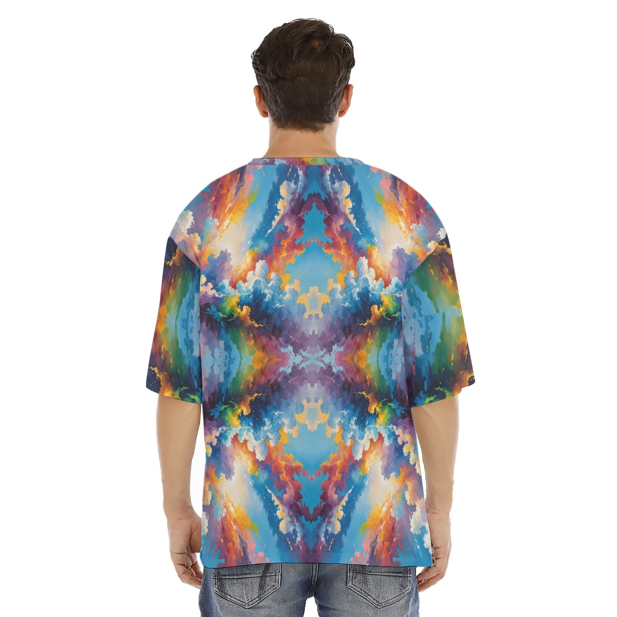 Men's Drop Shoulder T-shirt With Short Sleeve
