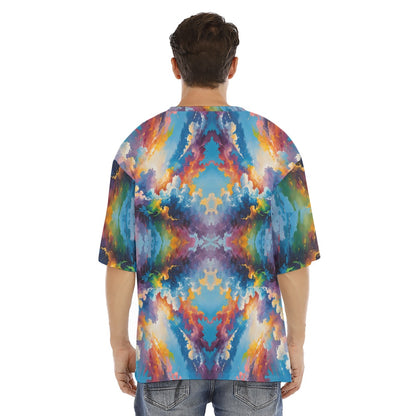 Men's Drop Shoulder T-shirt With Short Sleeve