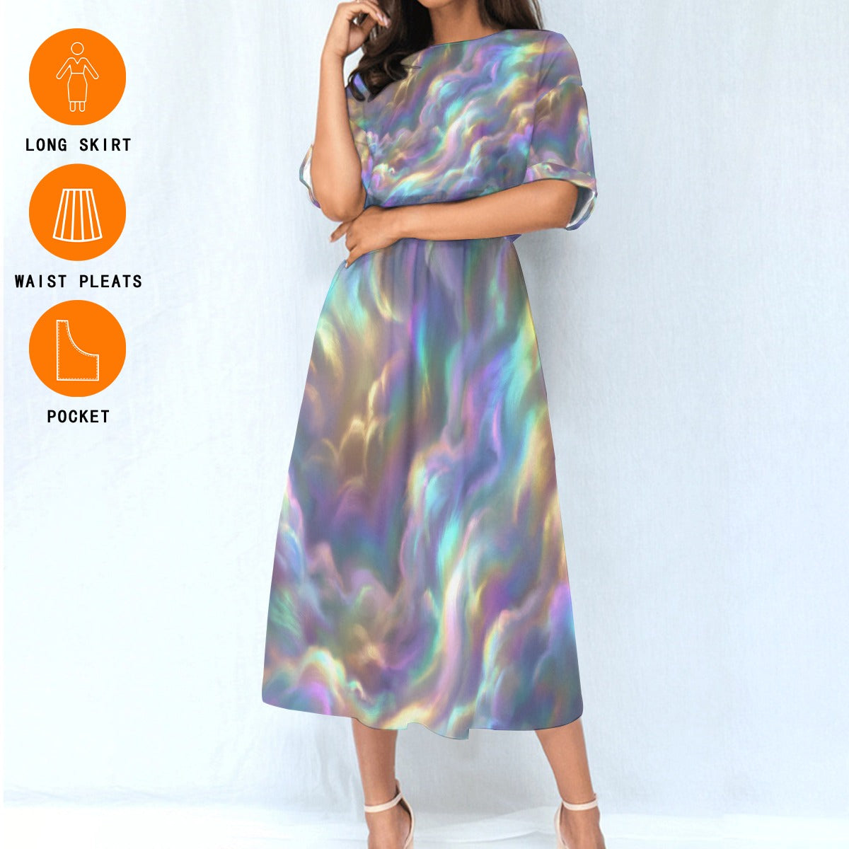 Women's Elastic Waist Dress