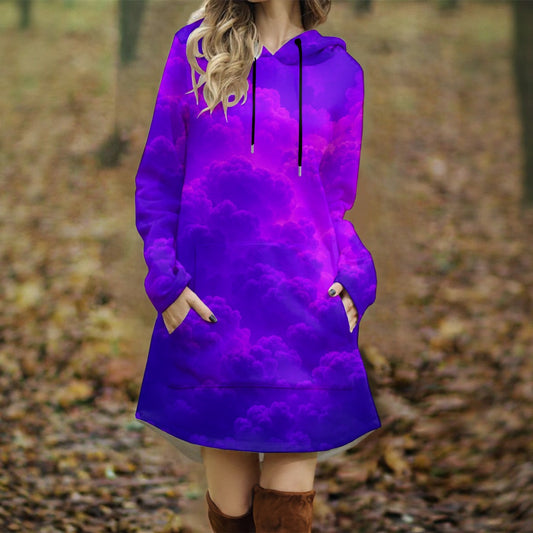 Women's Longline Hoodie Dress