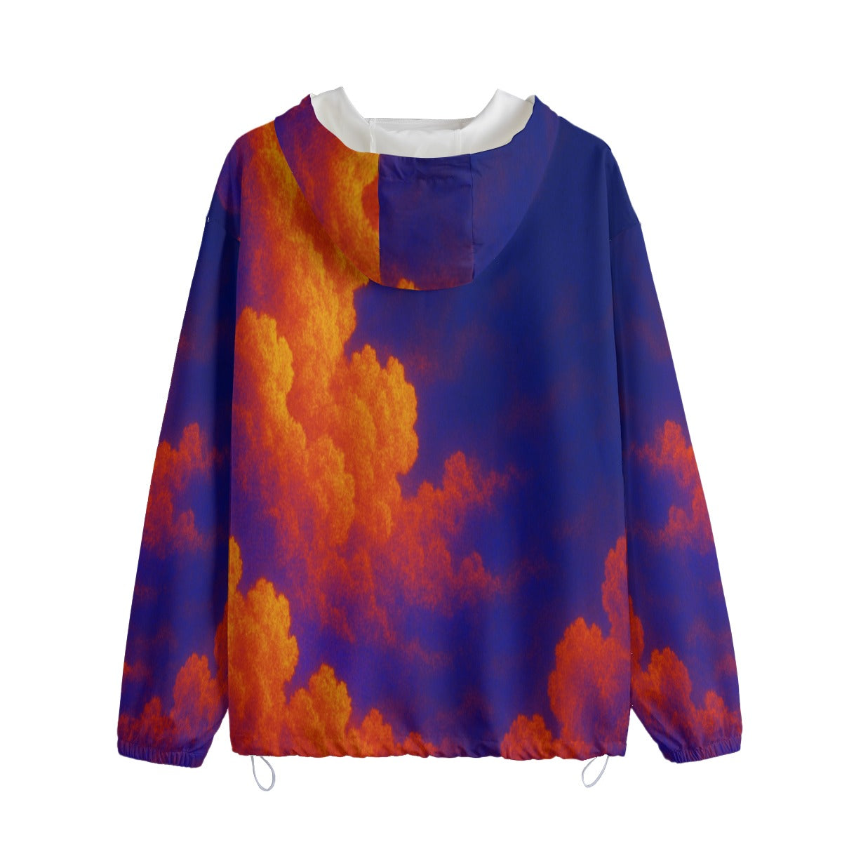 Unisex Pullover Jacket With Zipper Closure