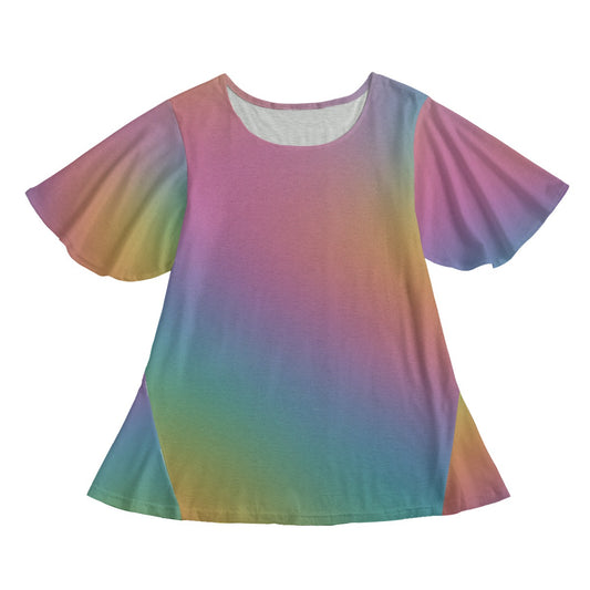 Women's Round Neck T-shirt With Short Sleeve