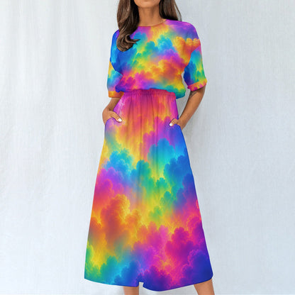 Women's Elastic Waist Dress
