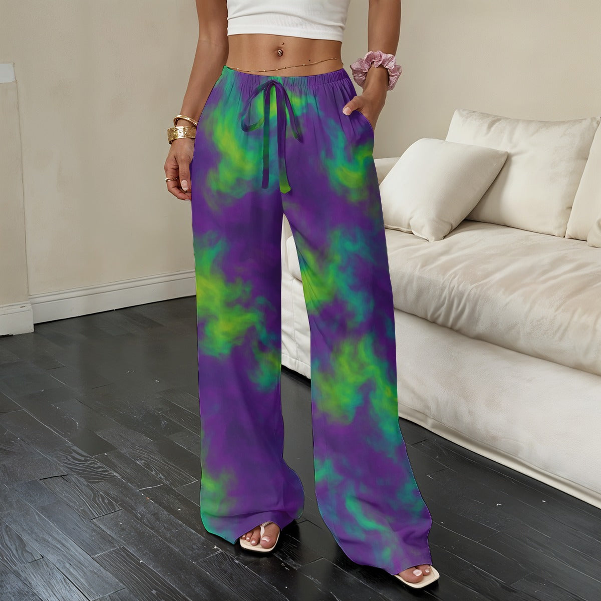 Unisex Women’s Straight-Leg Casual Pants