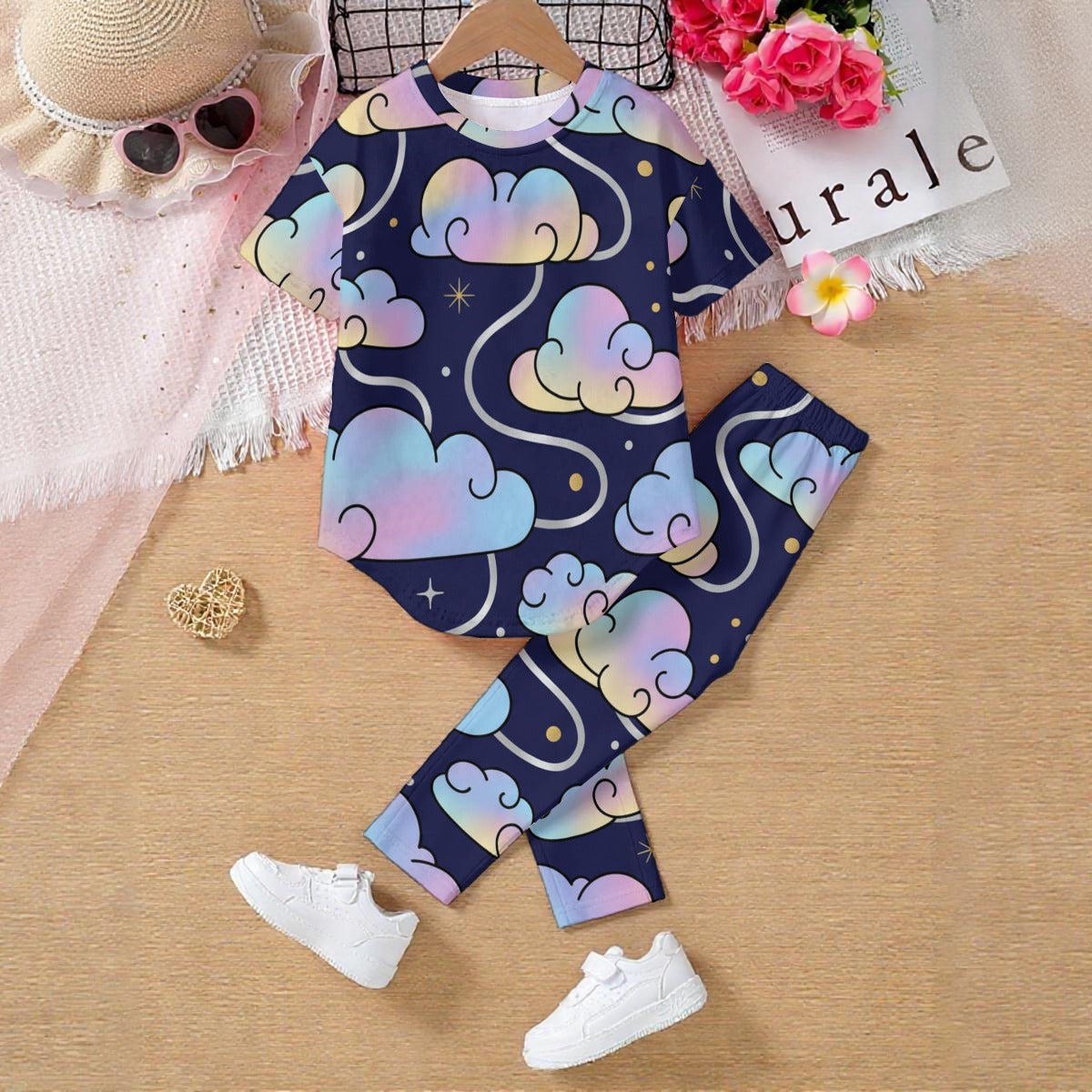 Kids' Casual Top and Pants Set