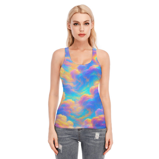 Women's Racer Vest | 190GSM Cotton