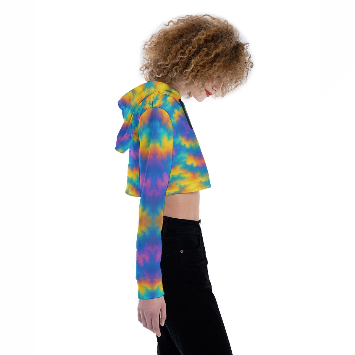 Women's Crop Top Hoodie