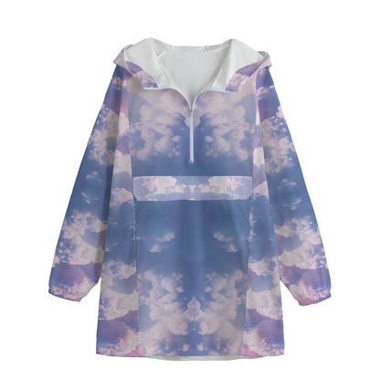 Unisex Windbreaker Long Jacket
