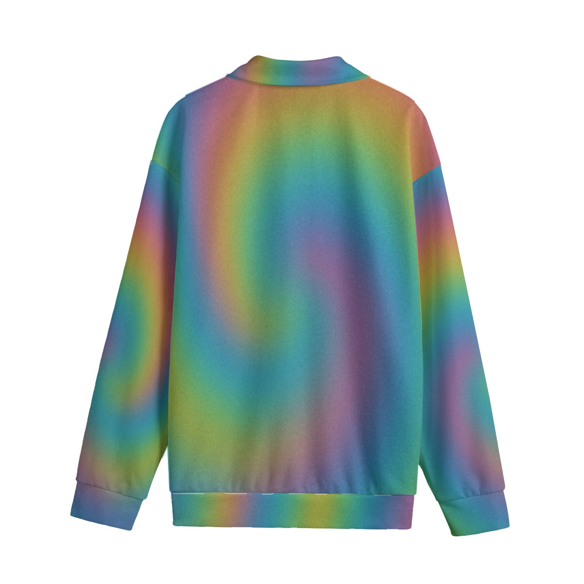 Unisex Lapel Collar Sweater