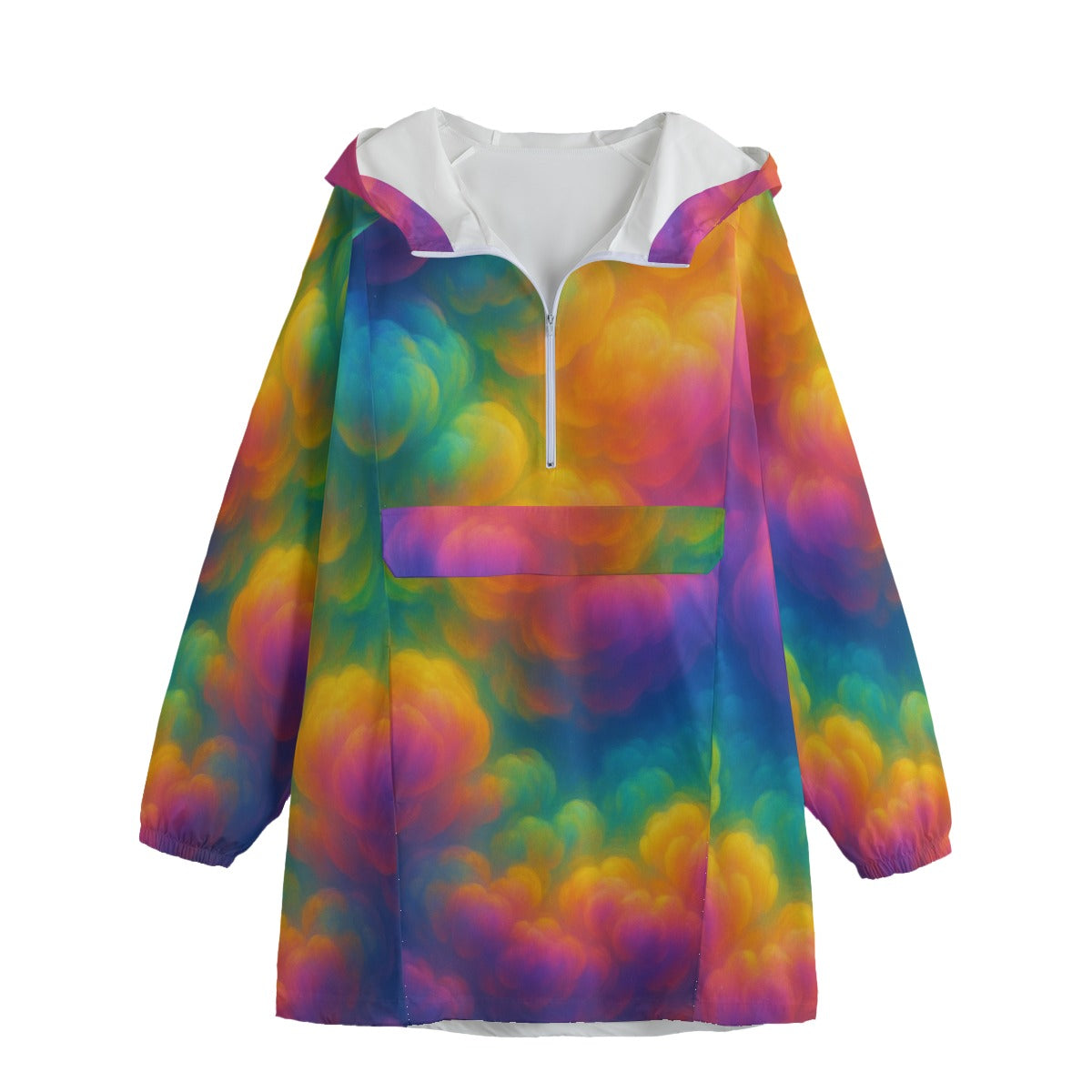 Unisex Windbreaker Long Jacket